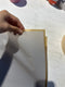 Gold line Wrapping paper