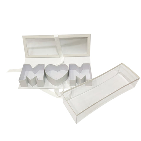 Luxury MOM Flower & Gift Box with Hollowed-Out Design