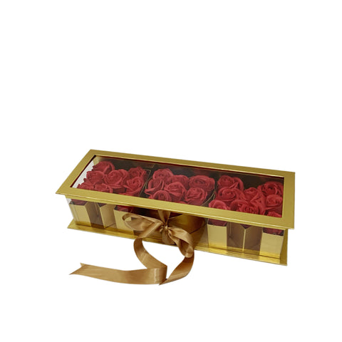 Luxury MOM Flower & Gift Box with Hollowed-Out Design