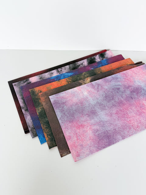 Ink Wash Floral Wrapping Paper
