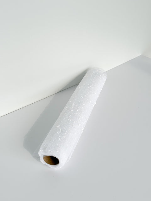 Snowflake Gauze Wrapping Rolls – Elegant Sheer Fabric for Floral & Gift Wrapping