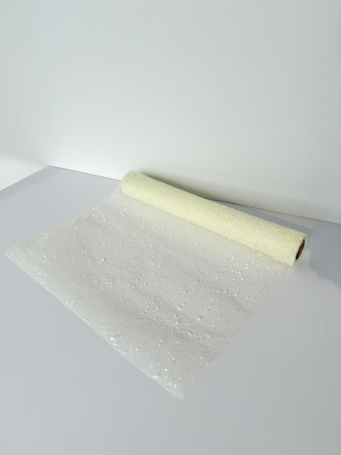 Snowflake Gauze Wrapping Rolls – Elegant Sheer Fabric for Floral & Gift Wrapping