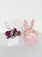 Bunny-Shaped Flower Basket – Perfect for Easter and Spring Decorations