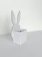 Bunny-Shaped Flower Basket – Perfect for Easter and Spring Decorations