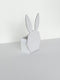 Bunny-Shaped Flower Basket – Perfect for Easter and Spring Decorations