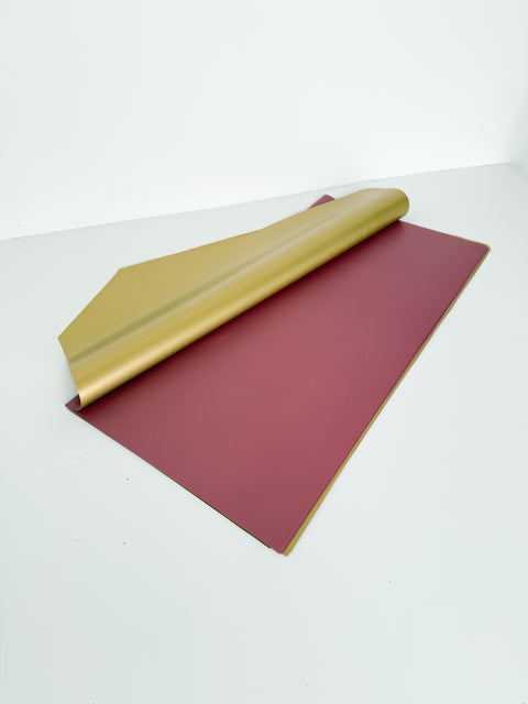 Double side Gold Wrapping Paper
