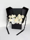 Luxury Extra-Large Black Double-Door Flower Box