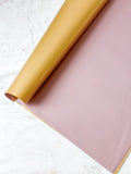 Double side Gold Wrapping Paper