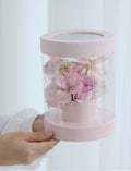 Cylinder Clear Flower Box in variety Color