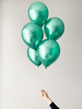 12inch Reflex/ Metallic Chrome Round Balloon (5 balloons/Order)