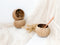 Natural Coconut Bowls In Various Styles (Medium Size)
