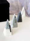 Frost Flower Scented Triangle Candle ( Four Colors and scent Available)