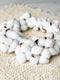 Organic natural white Cotton Garland