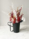 Luxury Leather Flower Basket