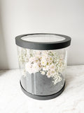Extra Large Cylinder Clear Flower Gift Box