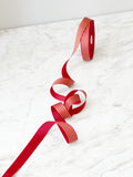 50 Yard Stripe ribbon (Red, Barbie Pink, Black)