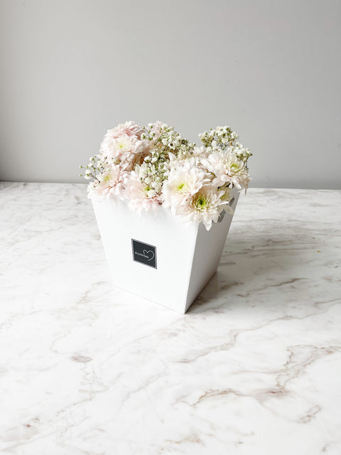 Chic Trapezoid Shape Flower Box in different color