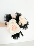 Colored Chiffon Flower Wrap