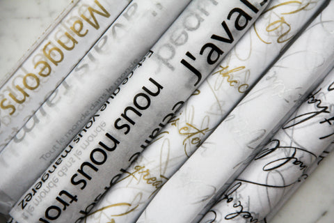 Letter Tissue Wrapping Paper