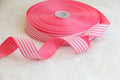 50 Yard Stripe ribbon (Red, Barbie Pink, Black)