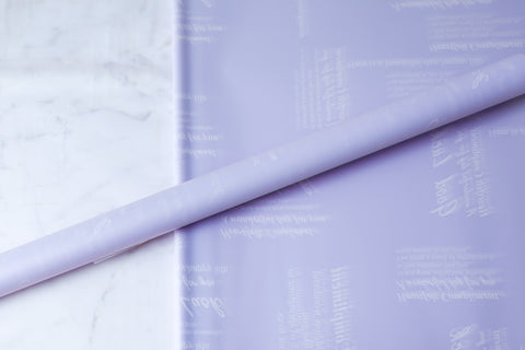 Matte letter Wrapping Paper