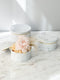 Marble Round Flower Box with Edge