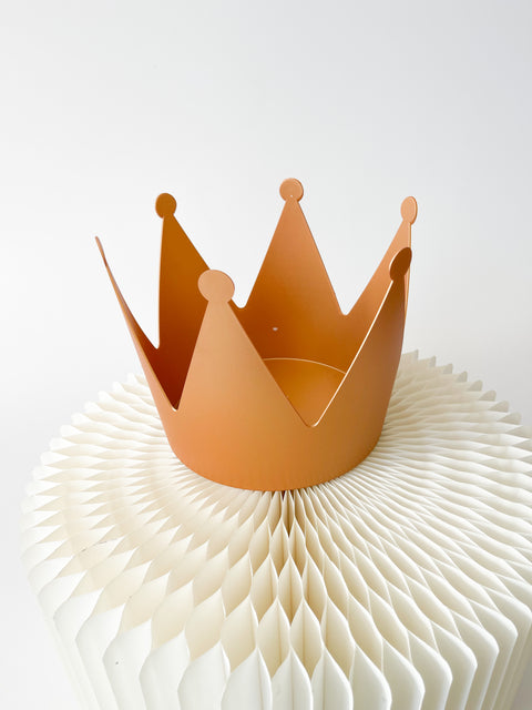 Water Resistant Crown Shape Flower Gift Container Box