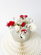 Water Resistant Crown Shape Flower Gift Container Box