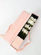 Tall Pink Flower Box With Ribbon
