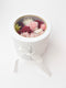 Round two-drawer Flower/Gift Box with Clear Lid