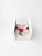 PVC Clear Top Heart Shape Box With Drawer