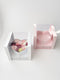 PVC Clear Top Heart Shape Box With Drawer