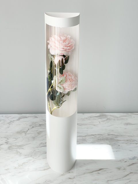 Transparent Flower Box (No Bottom)